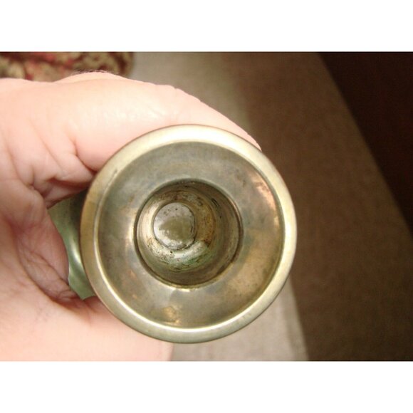 International Silver Co Candlestick Holders Lot 2 Shorties 4" Home Decor Vintage - Picture 6 of 12